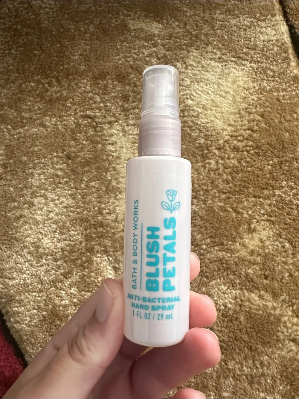 Blush Petals Anti-Bacterial Hand Spray